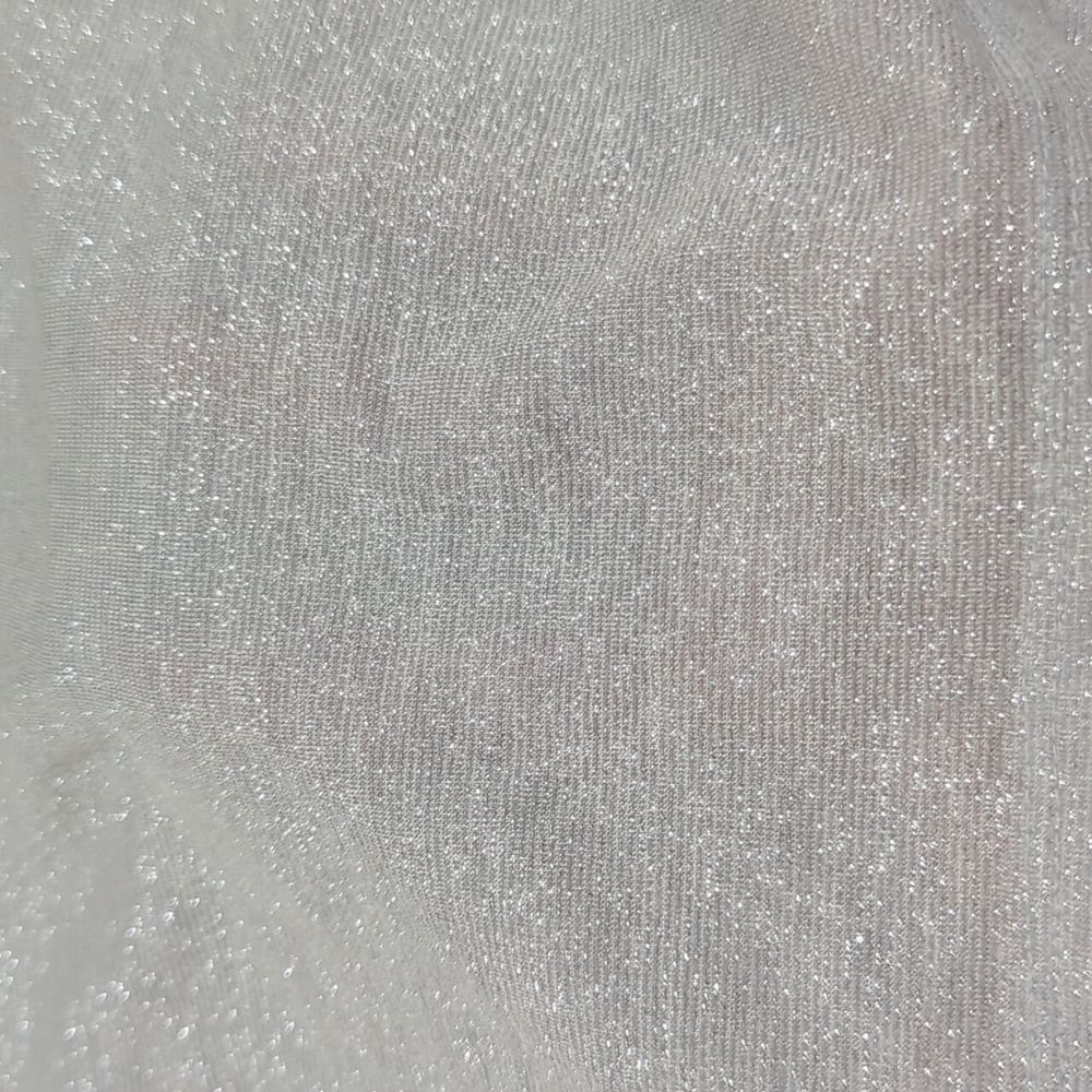 Apostrophe, Sparkly Silver Tank, XL - Picture 4 of 4